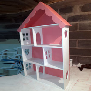 Детский кукольный резной домик - Чертежи, 3D Модели, Проекты, Модели для станков ЧПУ