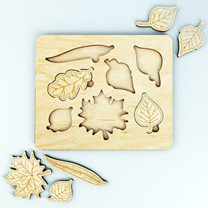 plywood plan lasercut for cnc wood puzzle leafs game set деревянный пазл из дерева Головоломка пазл Игровой набор Листья лазерная резка макет чертеж из фанеры из дерева